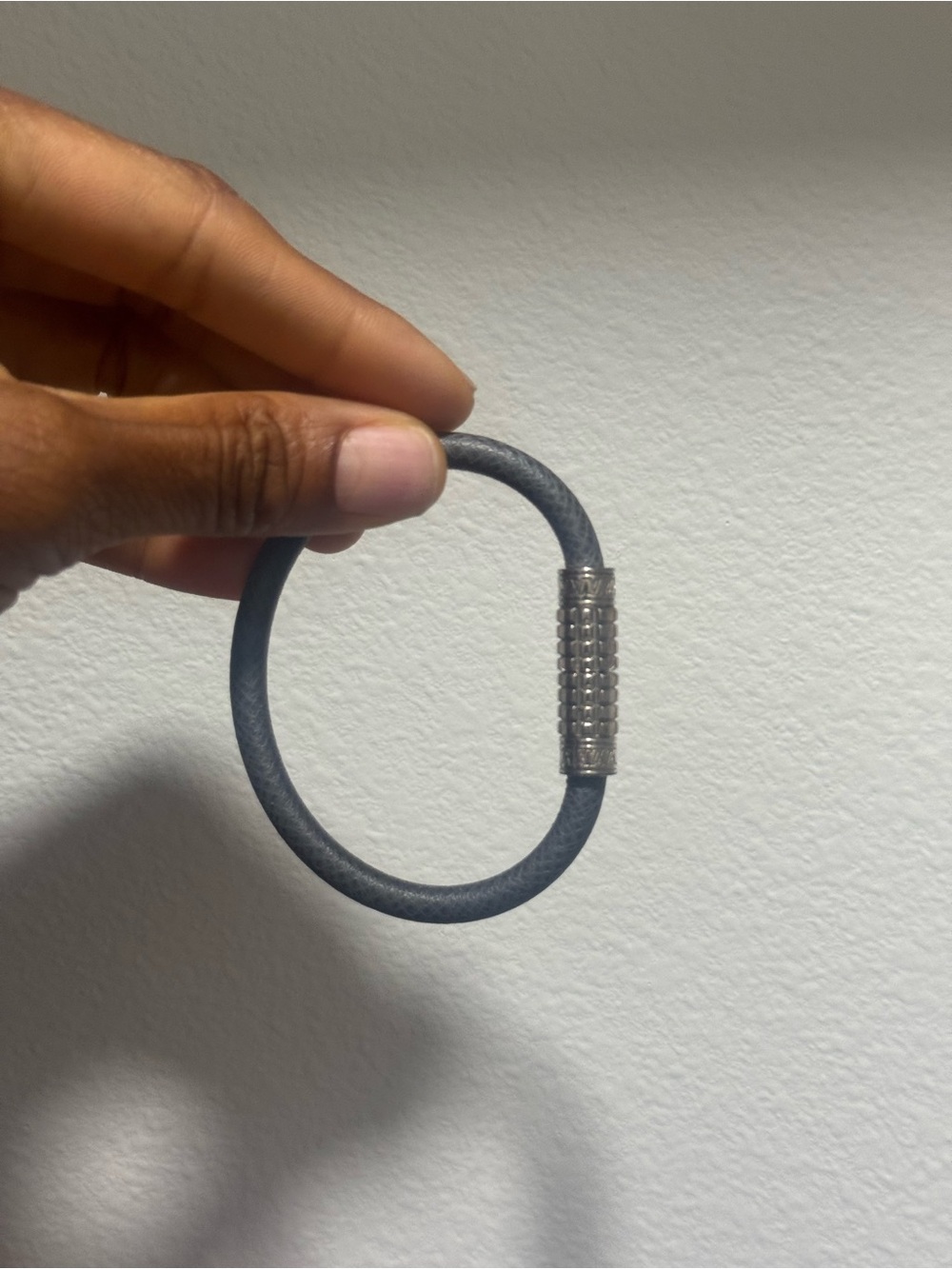 Louis Vuitton M6626D Bracelet Digit Damier Graphite Canvas Men's LOUIS VUITTON